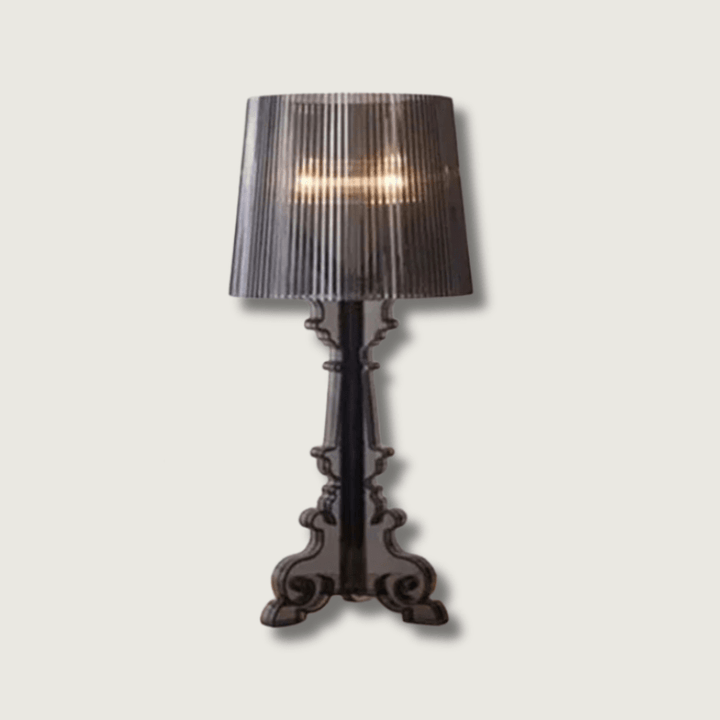Burgundy Bordslampa med tidlös elegans för heminredning