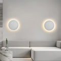 Samtida Rund LED Vägglampa för Modern Heminredning