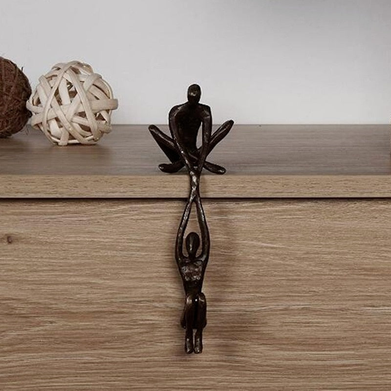 Eternal Love Embrace Heart Decoration Symbol Of Affection