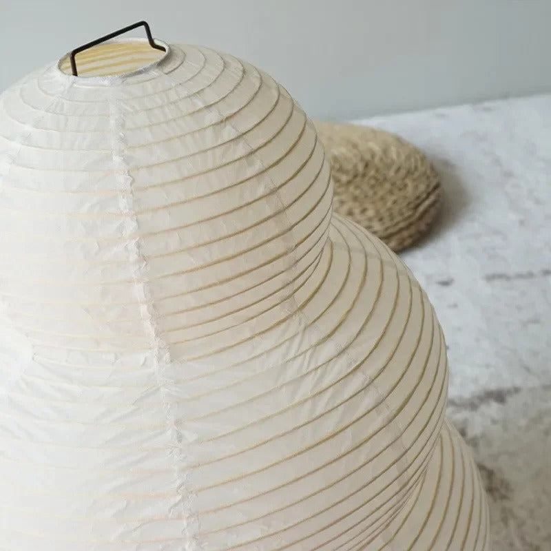 Hikari Washi Golvlampa | 23.6″ | Rispapper | Atmosfäriskt sken | Brick by Brick
