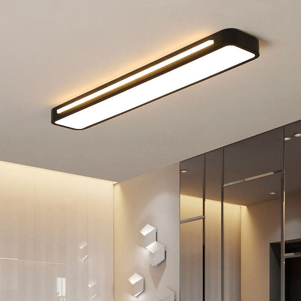 Nordic Minimalist Lång LED Taklampa
