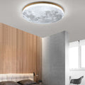 Elegant mån-inspirerad LED taklampa