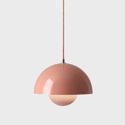 Nordisk Macaron 1-Ljuskälla Halvcirkeldom Pendellampa Lightz