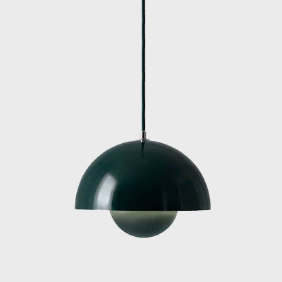 Nordisk Macaron 1-Ljuskälla Halvcirkeldom Pendellampa Lightz