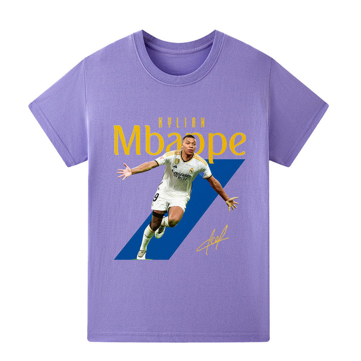 Kylian Mbappé Fotbolls T-shirt för Barn