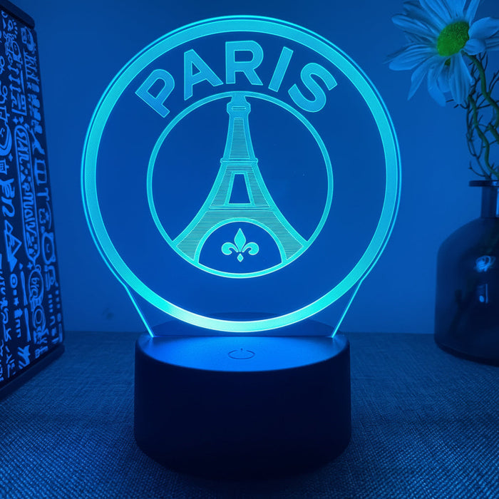 Fotboll 3D Illusion LED-Lampa - Nattlampa - USB-driven
