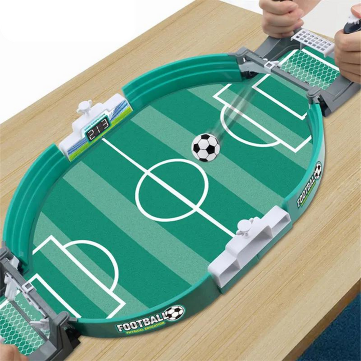 Spännande bordfotbollsspel för barn