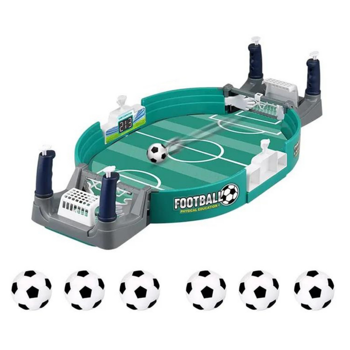 Spännande bordfotbollsspel för barn