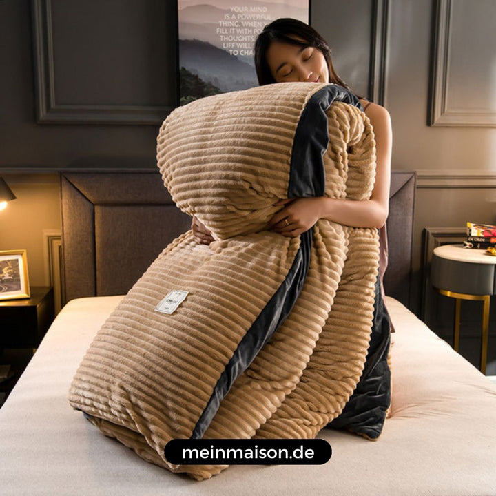 SweetDreams™ - Samt-Fleece-sängfilt | Ultimatisk komfort