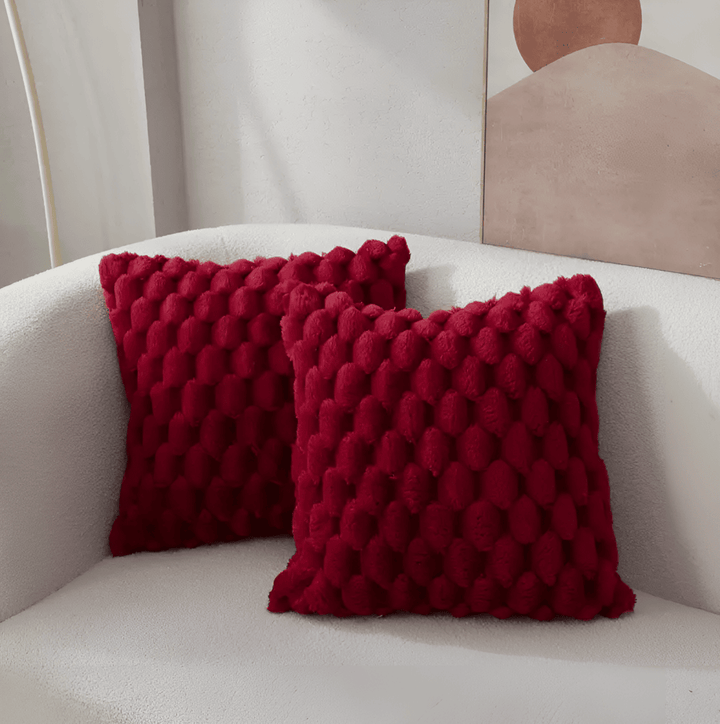 DreamHaven – Lyxigt Mjukt Kuddfodral med Fluffigt Mönster