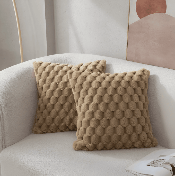 DreamHaven – Lyxigt Mjukt Kuddfodral med Fluffigt Mönster