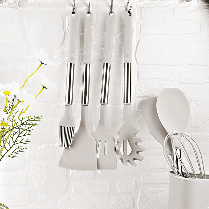 KitchenPro Silikon Köksredskap – Komplett 12 delars set