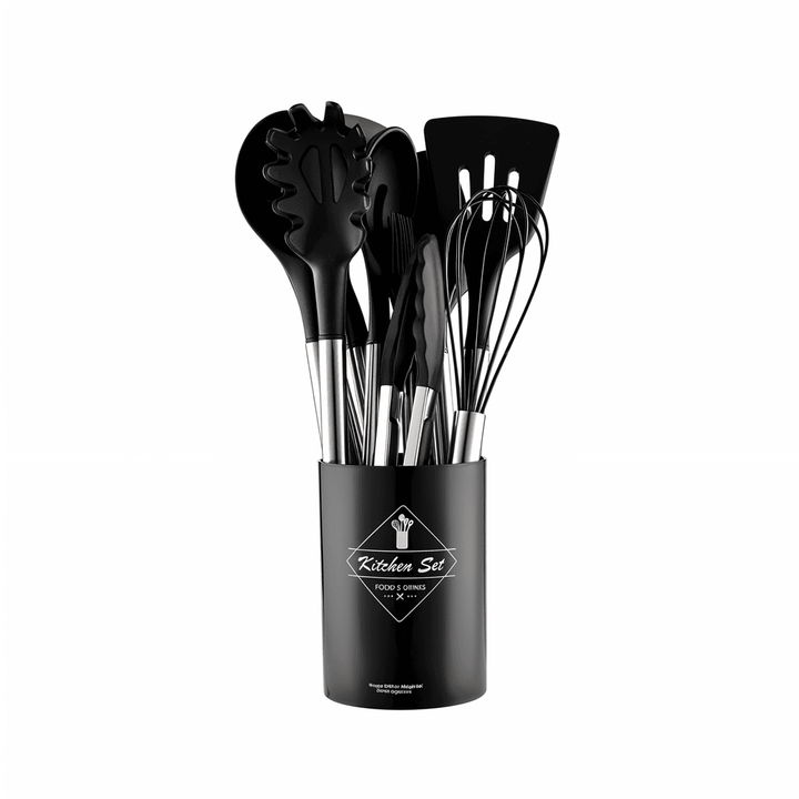 KitchenPro Silikon Köksredskap – Komplett 12 delars set