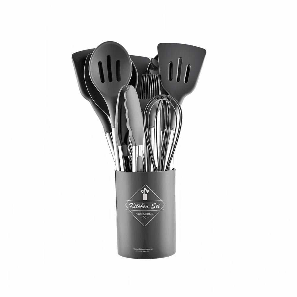 KitchenPro Silikon Köksredskap – Komplett 12 delars set
