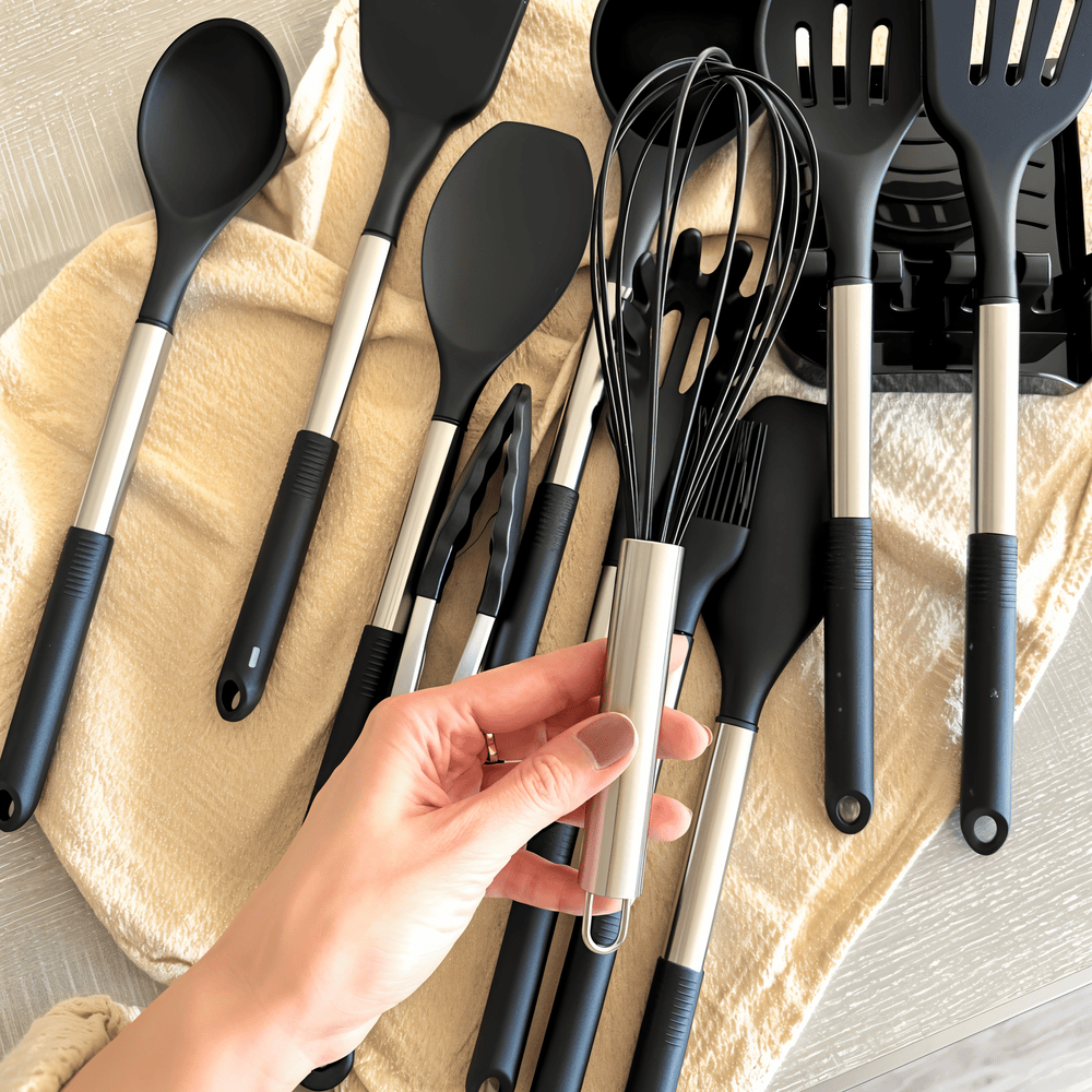 KitchenPro Silikon Köksredskap – Komplett 12 delars set
