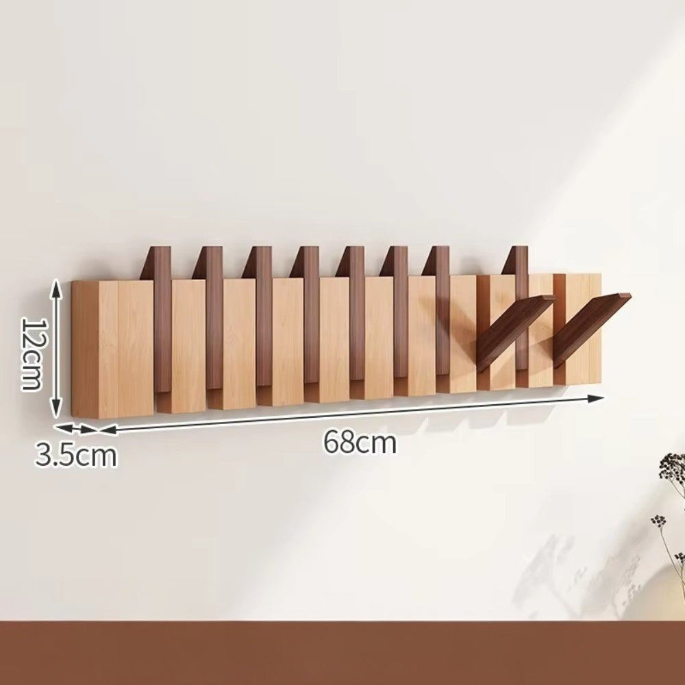 Piano Fällbar Trä Flip Hook Väggantal