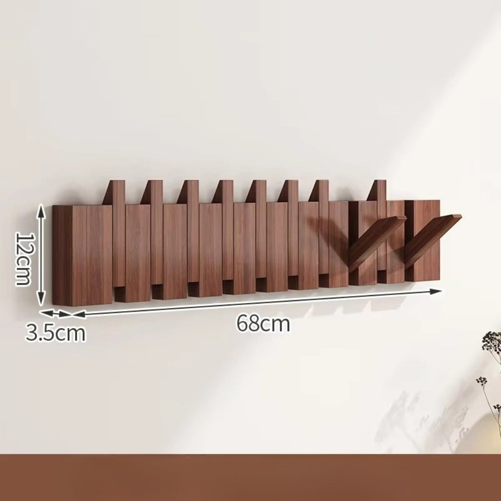 Piano Fällbar Trä Flip Hook Väggantal