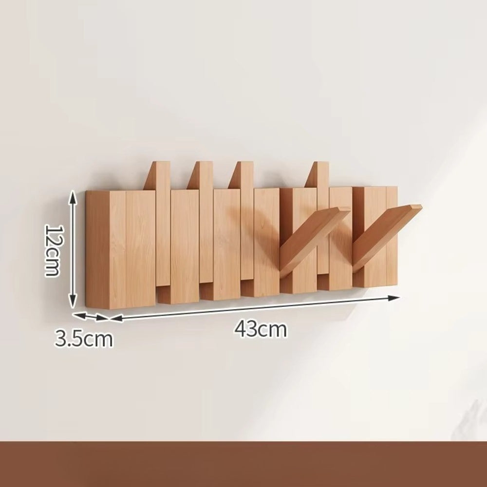 Piano Fällbar Trä Flip Hook Väggantal