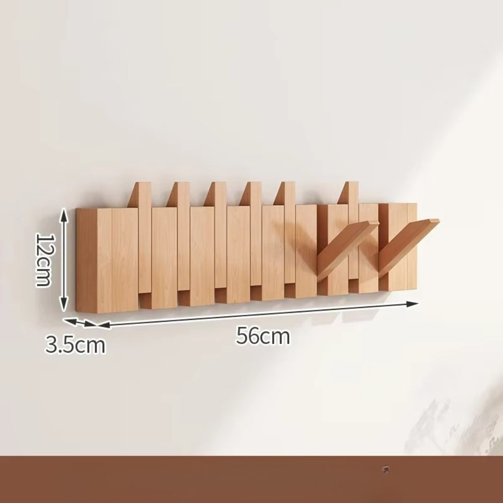 Piano Fällbar Trä Flip Hook Väggantal
