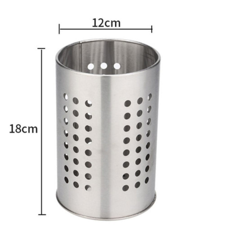 Stainless Steel Redskapshållare med Hål