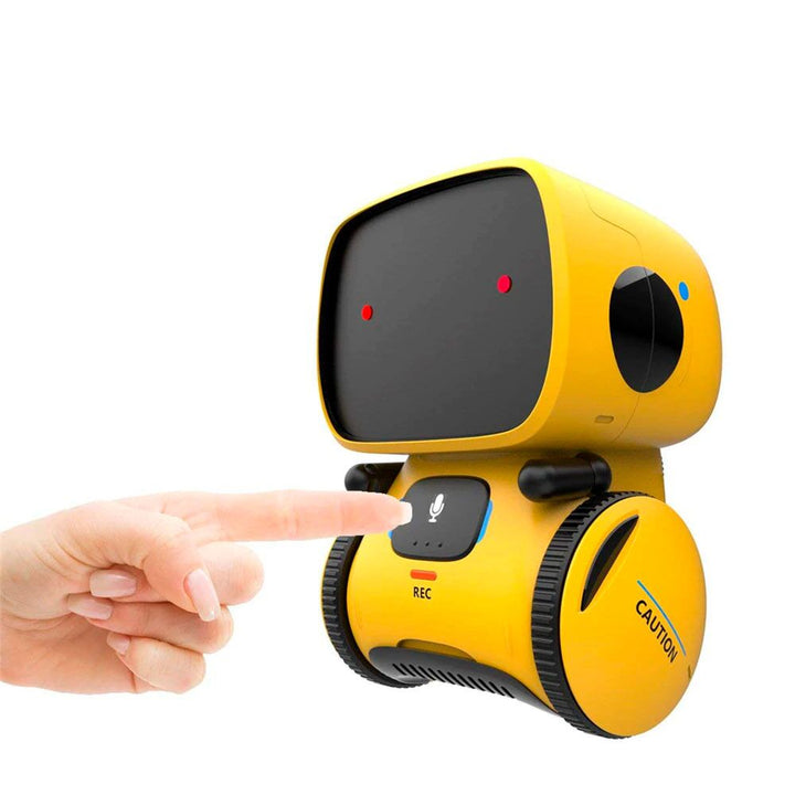 Robotleksak med röststyrning och musik