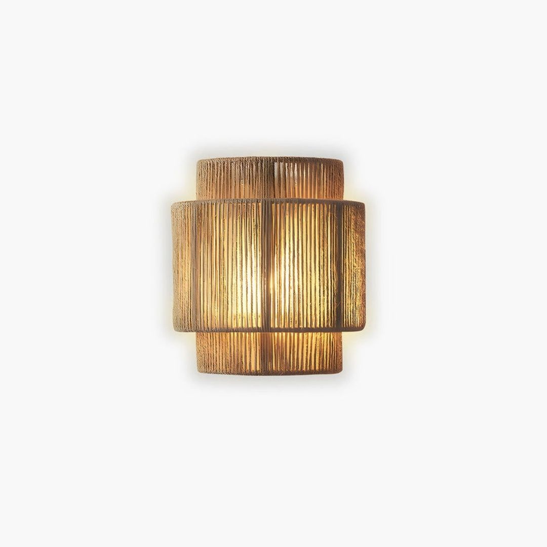 Royallure Handmade Rope Wall Sconce – Varm ambient vägglampa för mysiga vardagsrum