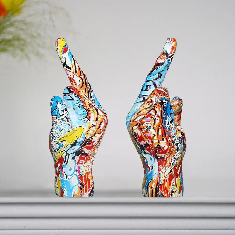 ArtCreativ | Jag Har En Dålig Attityd Skulptur för Hem- och Kontorsinredning