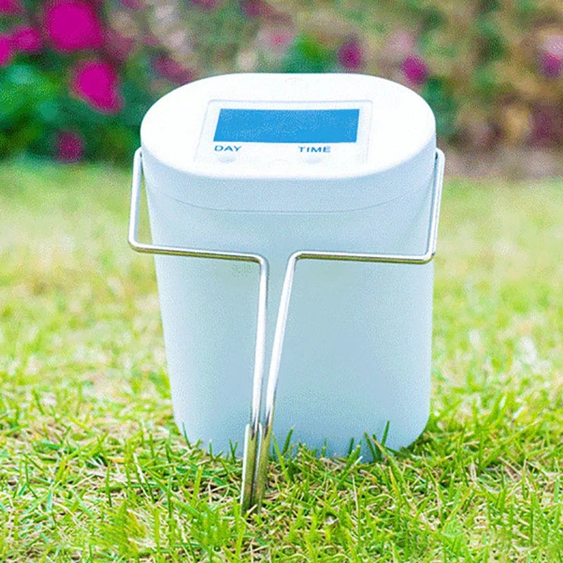 Carvallo AquaSmart Automatiskt bevattningssystem med 2/4/8 dropphuvuden | Uppladdningsbart &amp; tidsbesparande | För inomhväxter &amp; balkong