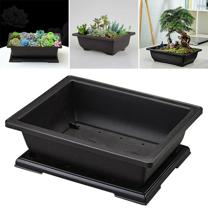 Carvallo Plantekrukke | Antikk-utseende &amp; Bruddsikker | Med Underlag | 29x21x10,5 cm