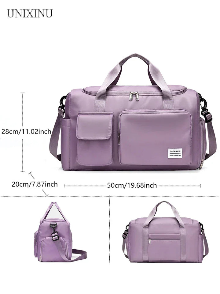 Carvallo Veyora WeekAir | 35 L kapacitet | Med skofack &amp; våt/torr separation | För flygresor, sport &amp; helgturer