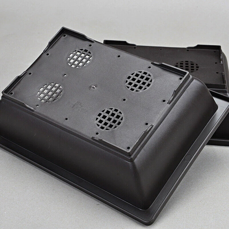 Carvallo Plantekrukke | Antikk-utseende &amp; Bruddsikker | Med Underlag | 29x21x10,5 cm