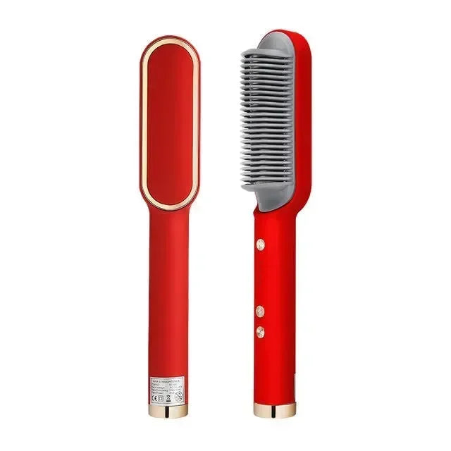 Carvallo-in-1 Ionen-Värmekam Stylera IonPro | Glättkam, Plattång & Hot Comb | Antifrizz-teknologi | 30 cm | Professionell kvalitet