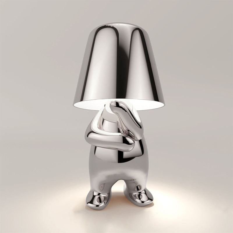 Modern Guld Metall LED Bordslampa