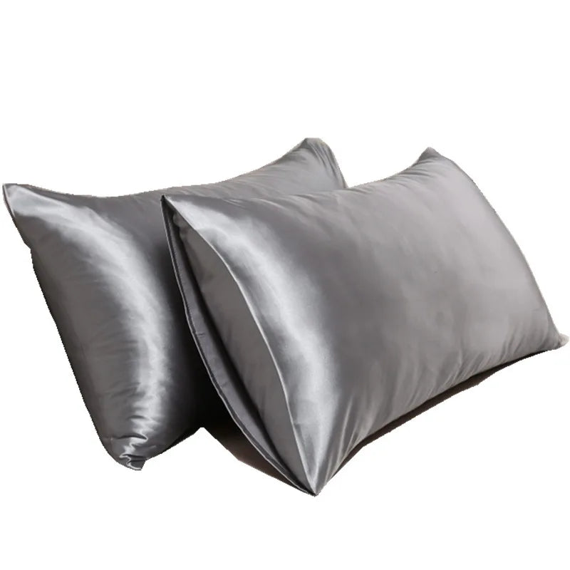 100% Mulberry Silk Pillowcase – Slät, Hypoallergenisk och Lyxig