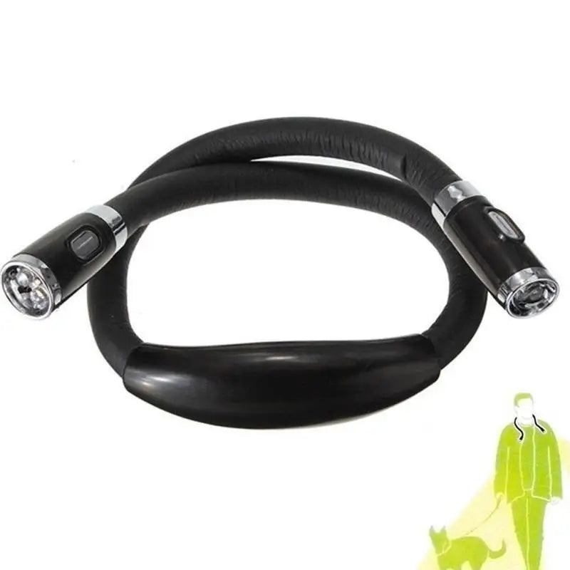 Flexibel handsfree stick- och virkningslampa – LED-halslampa för hantverk och läsning