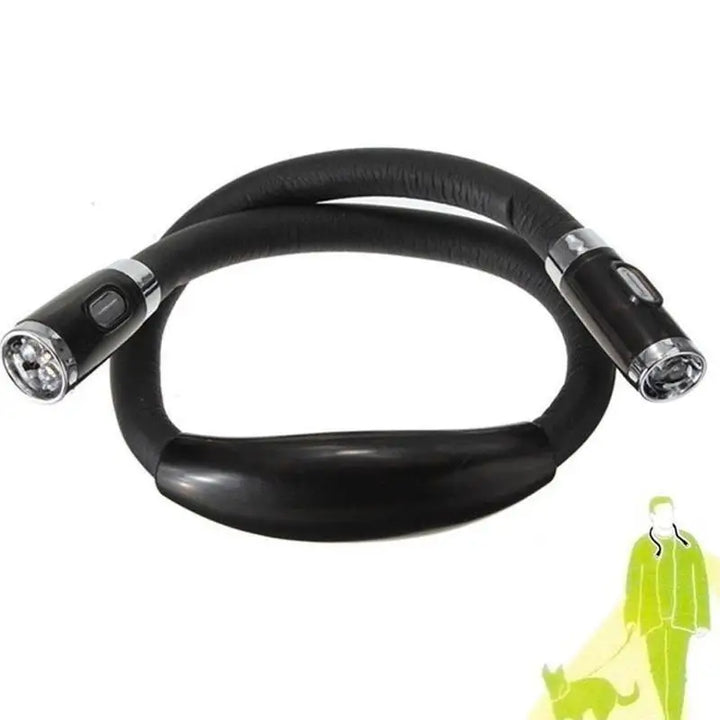Flexibel handsfree stick- och virkningslampa – LED-halslampa för hantverk och läsning