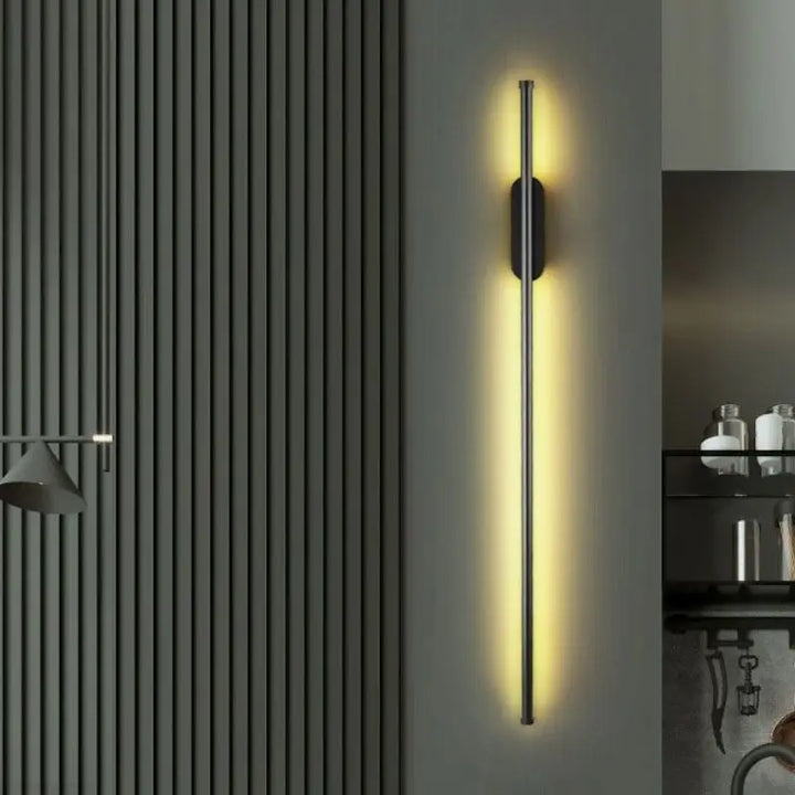 Modern nordisk LED vägglampa – Vägglampa för vardagsrum och sovrum