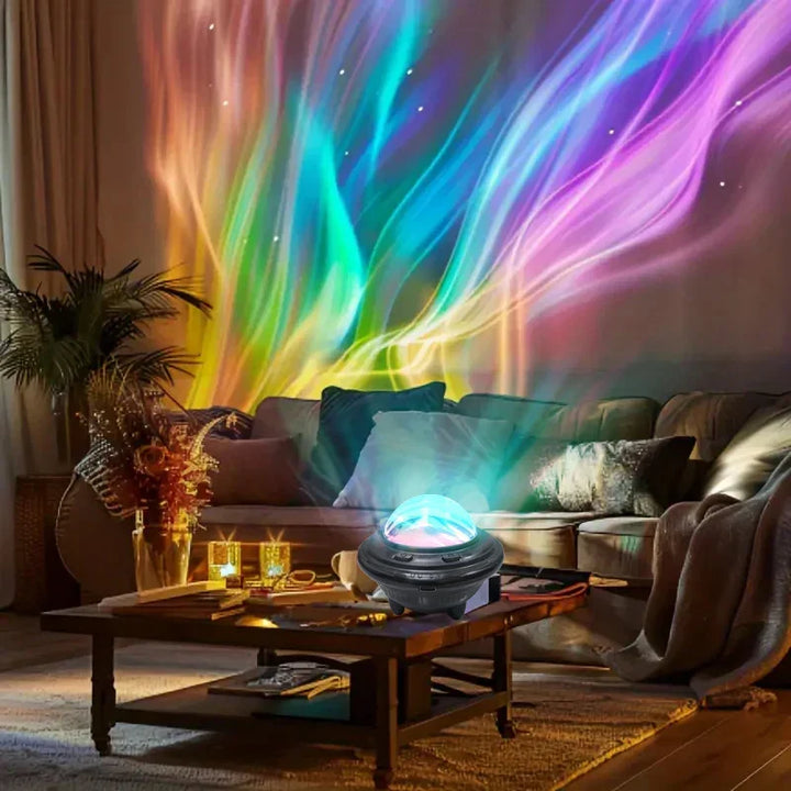 RoyaleGlow Aurora Starlight Projektor – Förvandla ditt utrymme med magiska norrsken