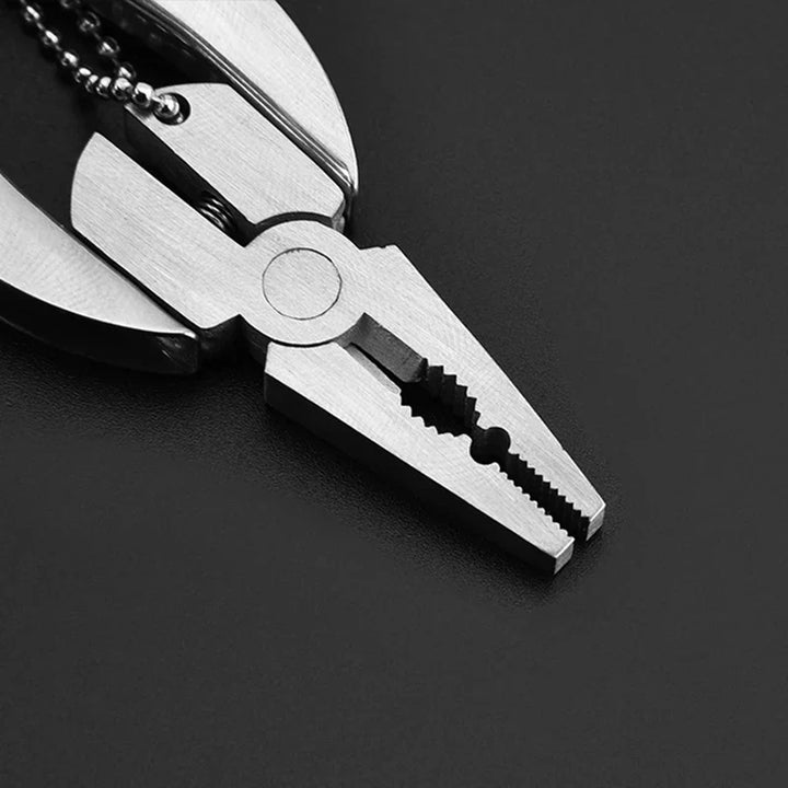 Carvallo-Multitool TrekMate | Fällbar tång med kniv | Nyckelringsformat | Utomhus och camping