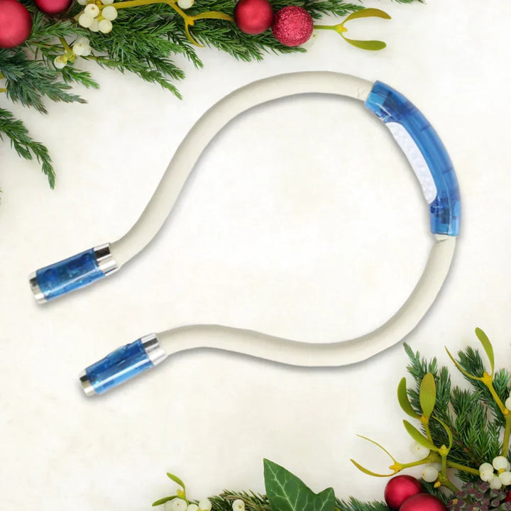 Flexibel handsfree stick- och virkningslampa – LED-halslampa för hantverk och läsning