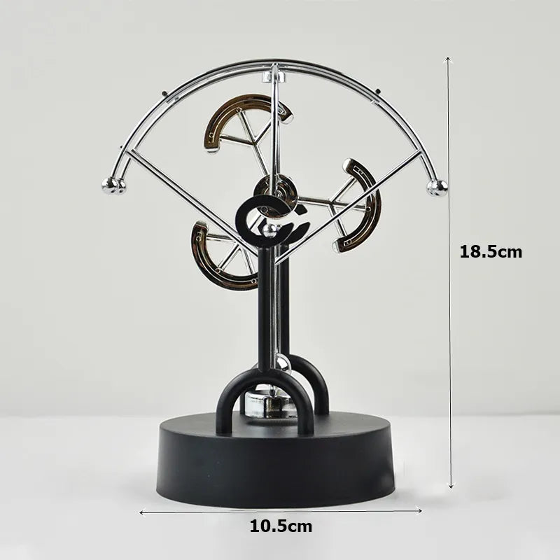 NewtonGlide - Stilig Pendelklot med Evig Rörelse och Fängslande Design