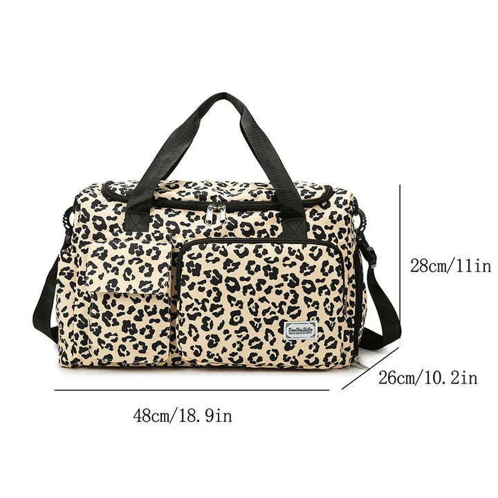 Carvallo GoBag | Resväska i Oxford-tyg | 48×26×28 cm | Stilig &amp; Robust för vardag &amp; resa