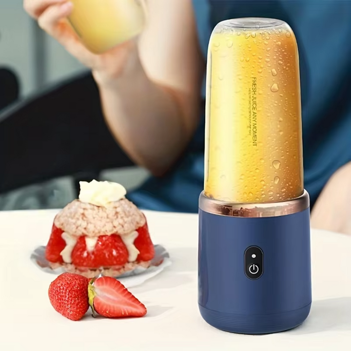 Uppladdningsbar bärbar mixerkopp — Resesmoothiemaskin och iskrossande shaker