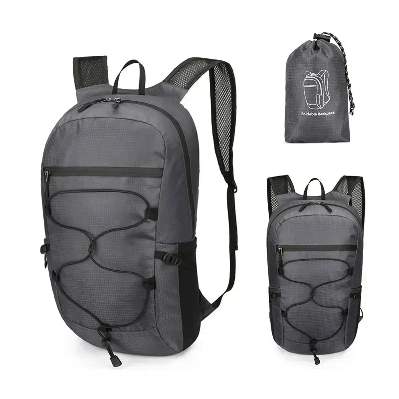 Carvallo PackLite 20 L | Ultralätt &amp; Vattentät | Fällbar för resor &amp; vandring