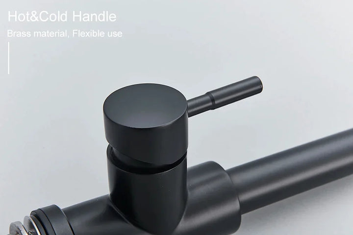 Royallure Touch-Sensor Utdragbar Kökspip – Handsfree Flöde, Svängbar Spruta &amp; Germ-Säker