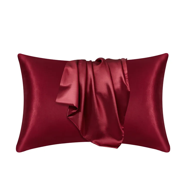 100% Mulberry Silk Pillowcase – Slät, Hypoallergenisk och Lyxig