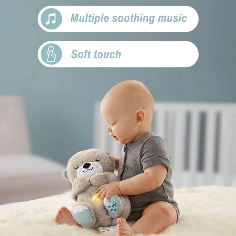 Baby Sleep Otter - Baby Plyschdocka Andande Björn