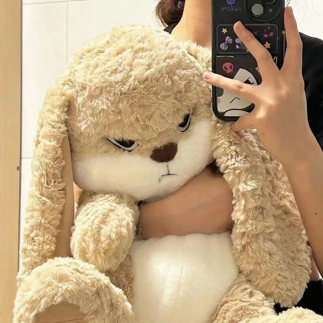 Royallure Arg Big Rabbit Plush Toy - Oversized Kawaii Stuffed Animal för Gåvor