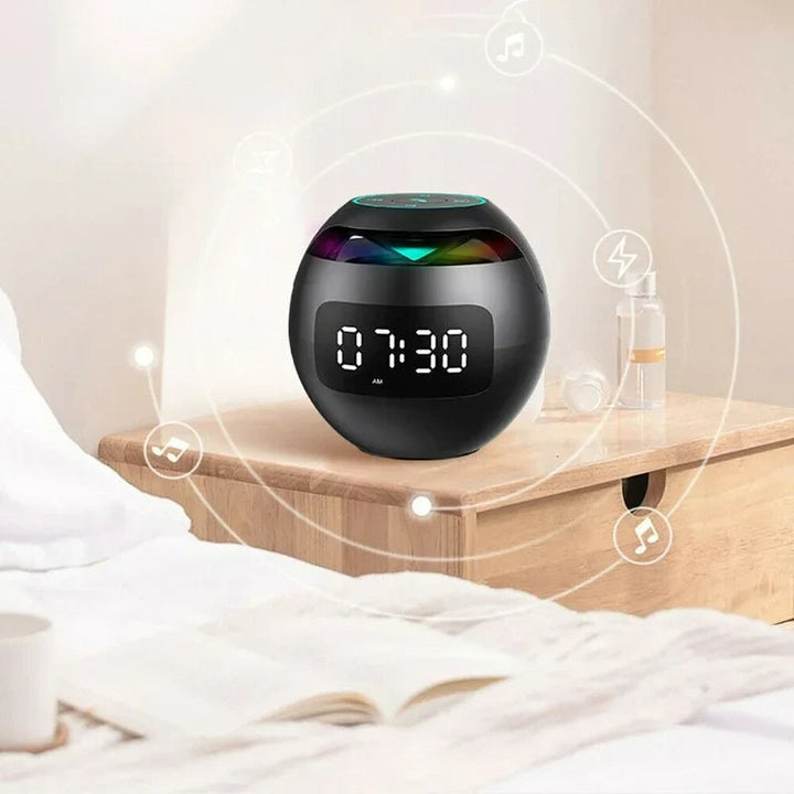 Bluetooth väckarklocka med LED-ljussynk