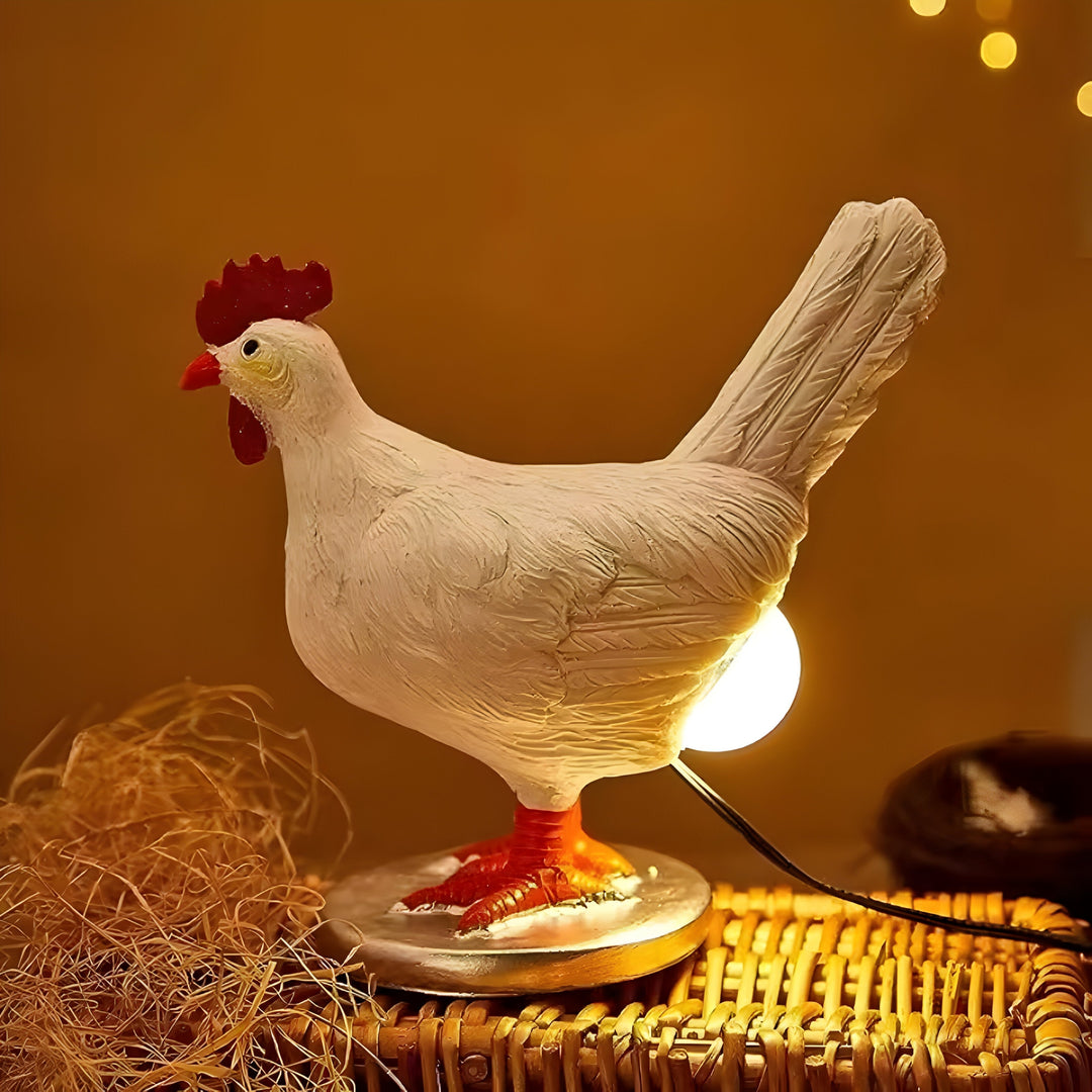 ChickGlow Ljus – Höns LED Bord-Nattlampa
